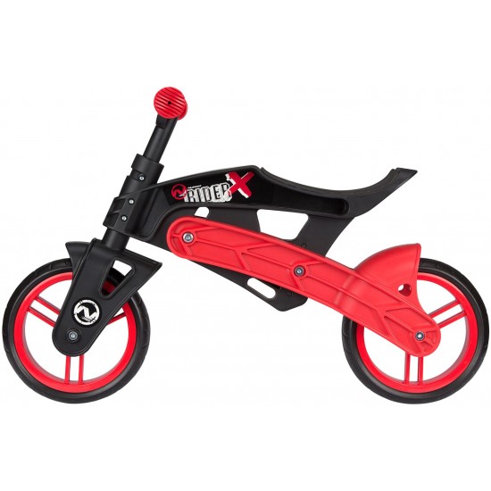 Bicycle-scooter Nijdam ADJUSTABLE 52LA Black / Red