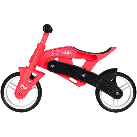Bicycle-scooter Nijdam ADJUSTABLE 52LA Pink/Black