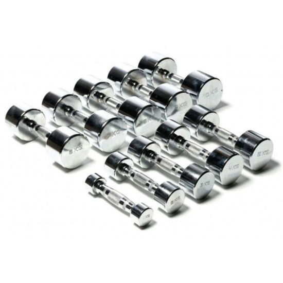 Dumbbell set chrome TOORX MC-SET 1-10 kg